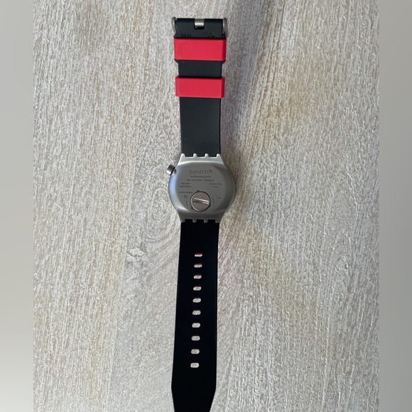 Swatch Red Juicy Watch SB07S110 Big Bold Irony - Picture 9 of 11